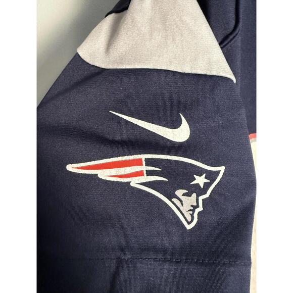 Vintage New England Patriots Jersey Rob Gronkowski #87 NFL Blue Nike Youth M - Picture 14 of 15